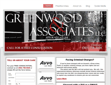 Tablet Screenshot of greenwoodlawco.com